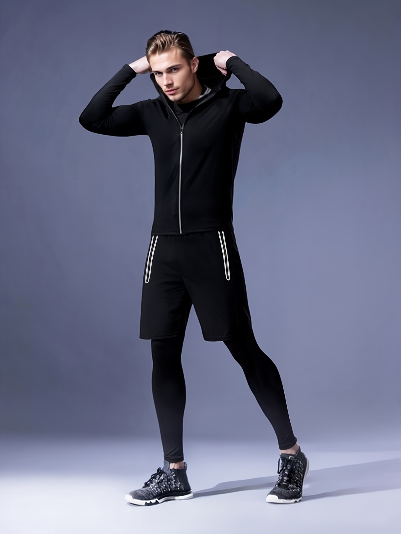 Sporty Hike Outfit Summer For Men Men's Athletic Set Sports
