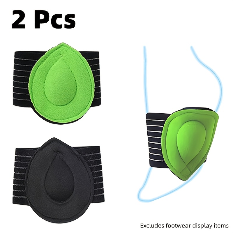 TEMU A Pair Of Unisex Insoles Designed For Foot Arch Support, Equipped With A Textured Grip, Varying Arch Support, And Features For Ankle And .