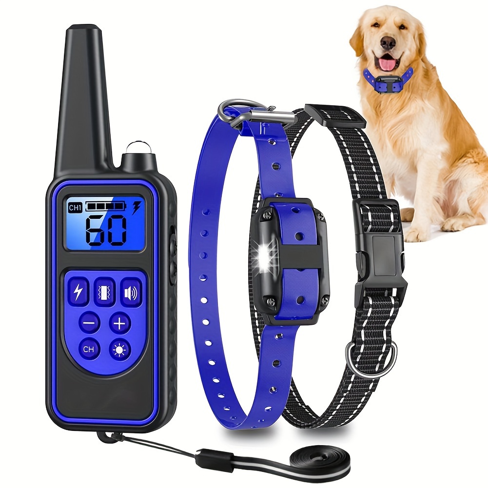 Electric shock dog collars with remote control best sale