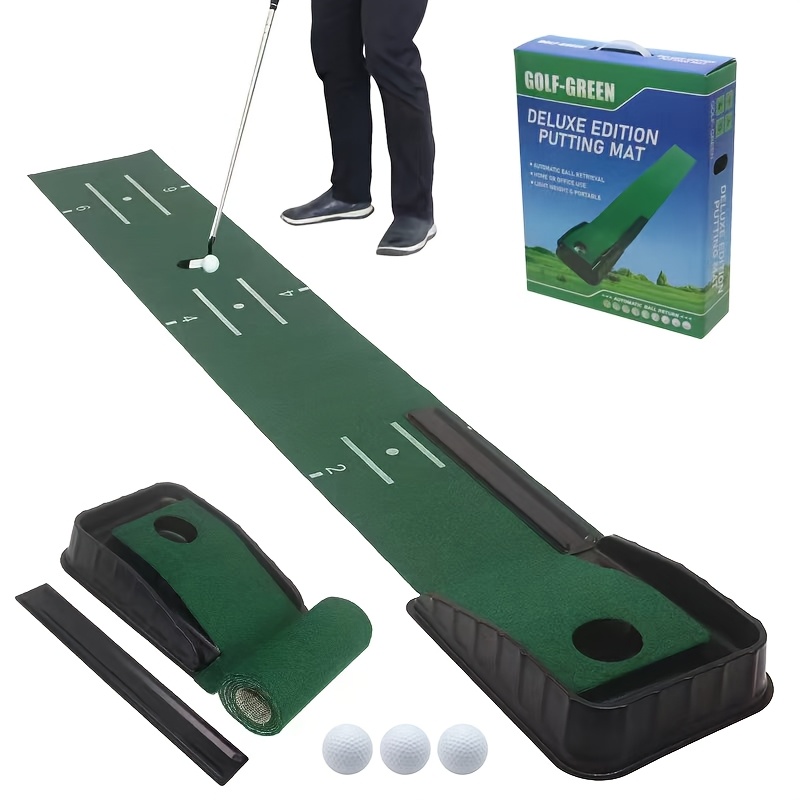 TEMU A Mini Putting Set With A Scale For Practicing Golf Putting Indoors