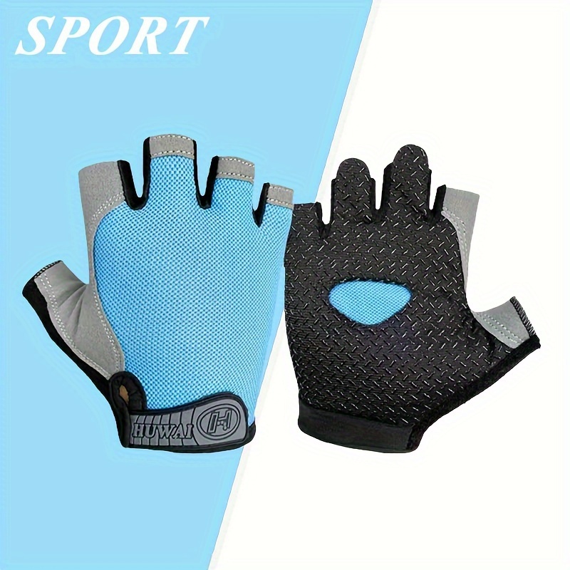 A Pair of Unisex Sports and Fitness Gloves, Non-slip, Breathable, Comfortable, Suitable for Outdoor Sports and Casual Wear