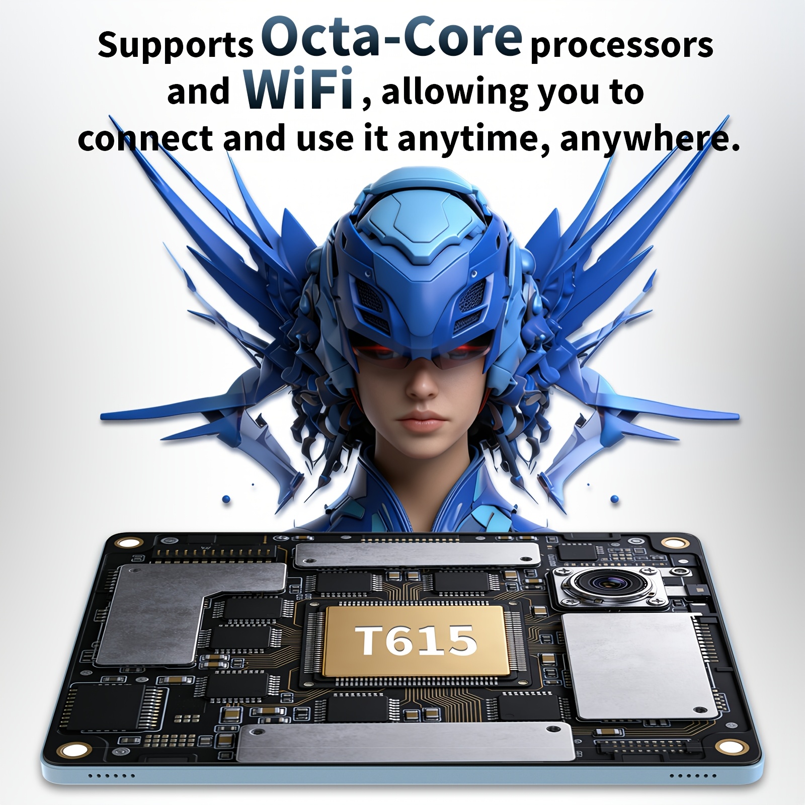 Tablet de 11 polegadas, 24GB (6+18) RAM, 256GB ROM, Processador Octa Core, Android 15 2