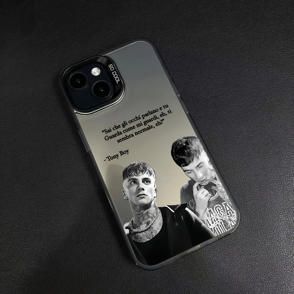 TEMU Custodia per telefono: Custodia per telefono Singer Tonys Boys adatta per iPhone 17 17e 16e 16 15 14 13 12 11 Mini Pro Max XR XSMAX 8 7 Plus con
