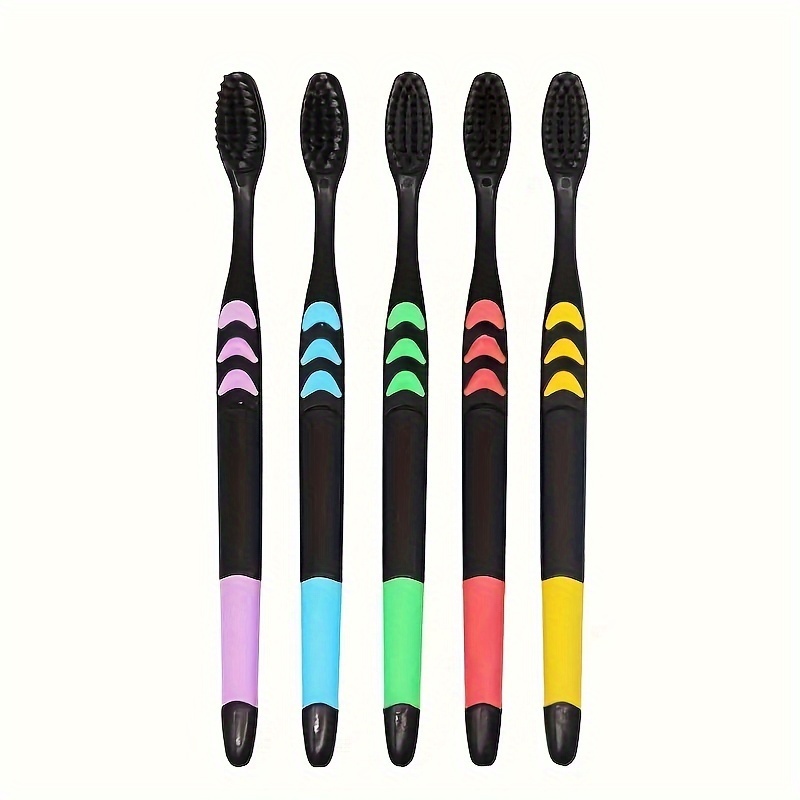 10pcs ultra soft bristle toothbrushes for deep cleaning oral care gentle advanced hygiene solution for adults at home details 2
