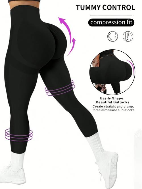 sport mallassin damen high-waist stitching - weicher, elastischer halt, schnelltrocknend, atmungsaktiv, stretch, kann den rücken anheben, zum tragen