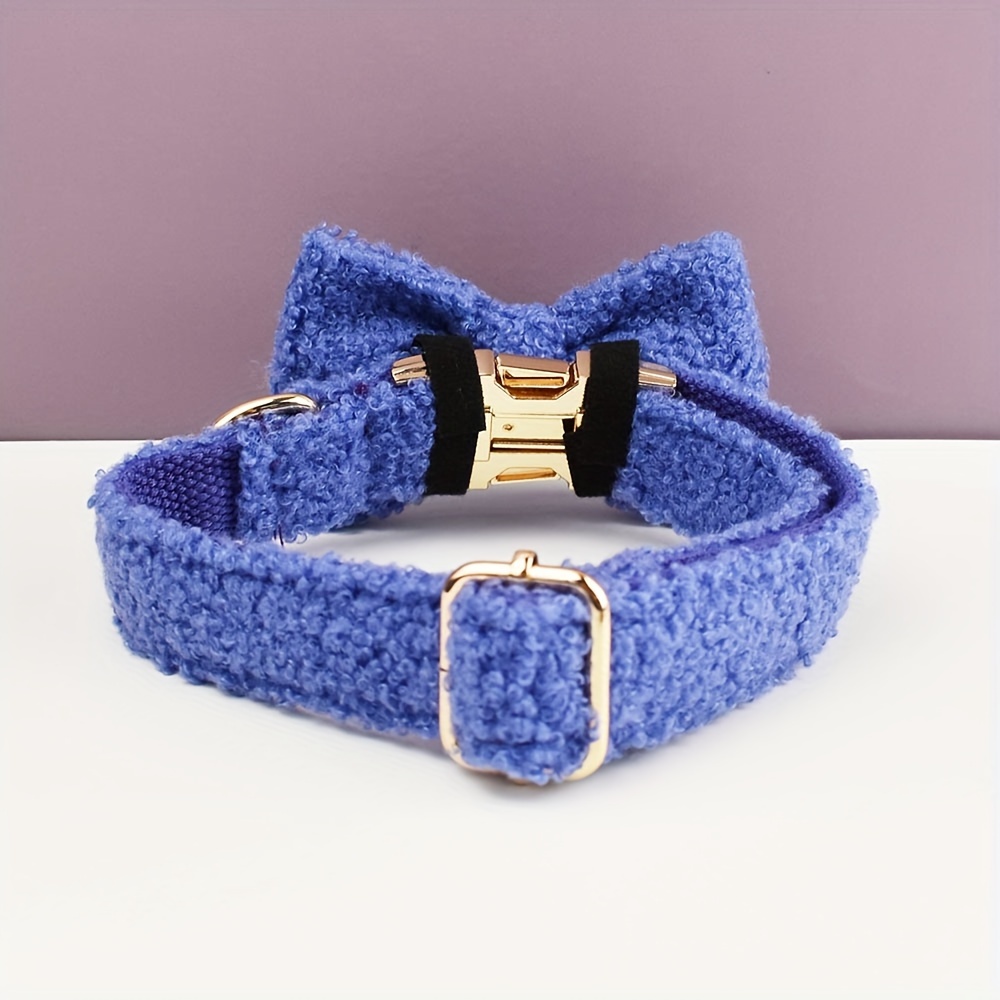 4pcs Personalized Adjustable Dog Collar and Leash Set
