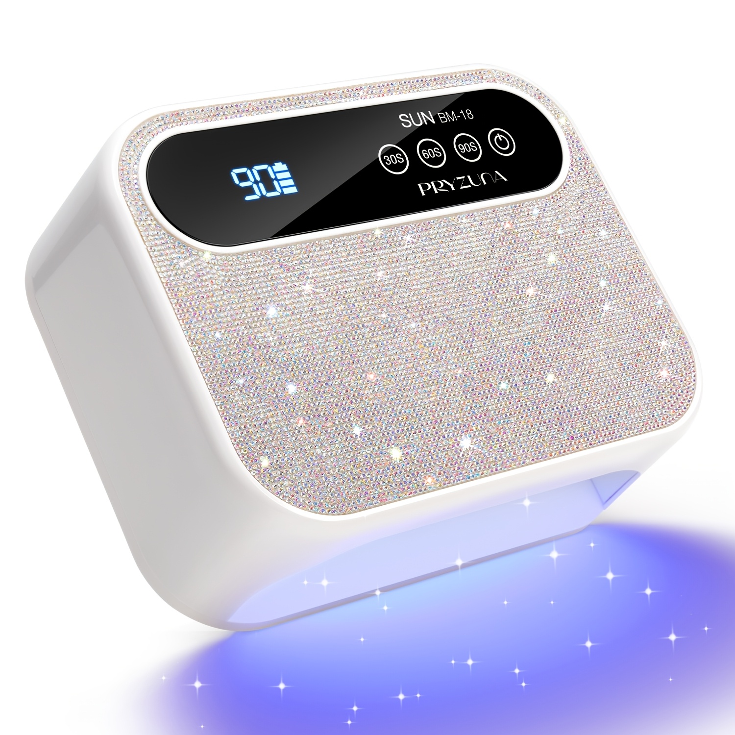 TEMU Rechargeable Led Nail Lamp Cordless Nail Dryer For Gel Polish Professional Nail Art Manicure Tools For Home And Salon