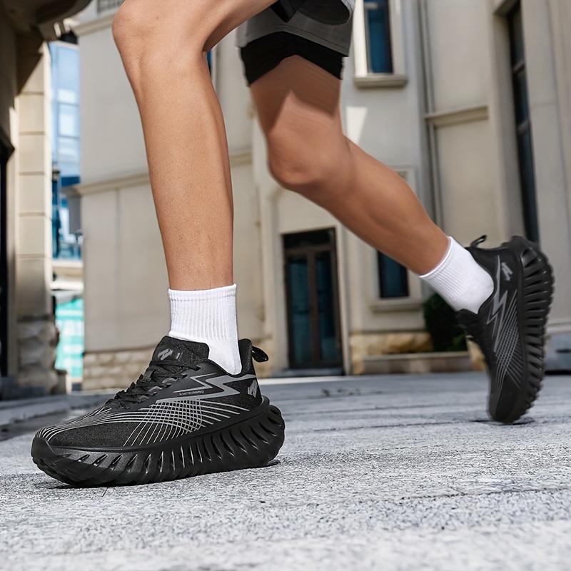 Men's Running Shoes, High-Quality Casual Sneakers, Outdoor Trail Running Shoes, Slip-Resistant and Durable Mesh Breathable Lightweight Hiking Shoes, Indoor/Outdoor Road Running Shoes, Fashionable Student Sneakers, Fitness Shoes, Large Size Shoes