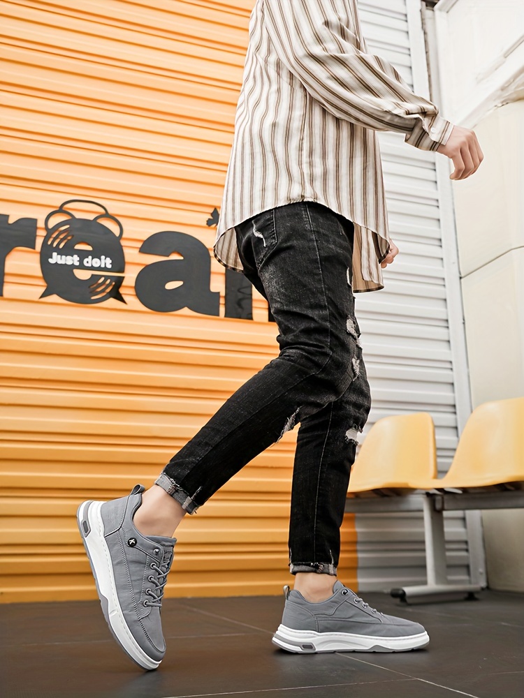  low mens shoes pu and pvc details 0