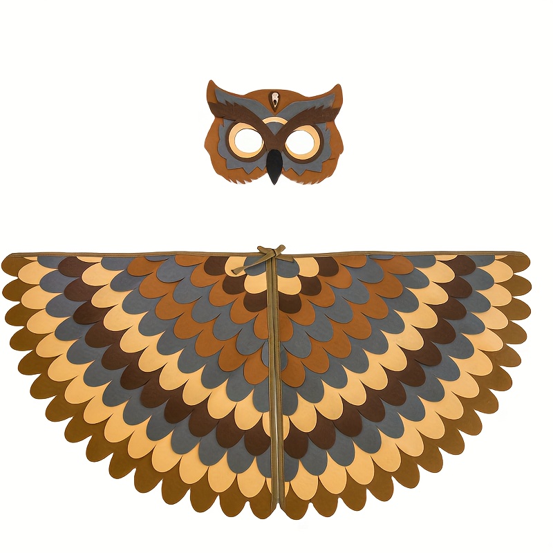 Felt Cloak Makeup Dress Up Wings Bird Cloak Felt Animal Wings