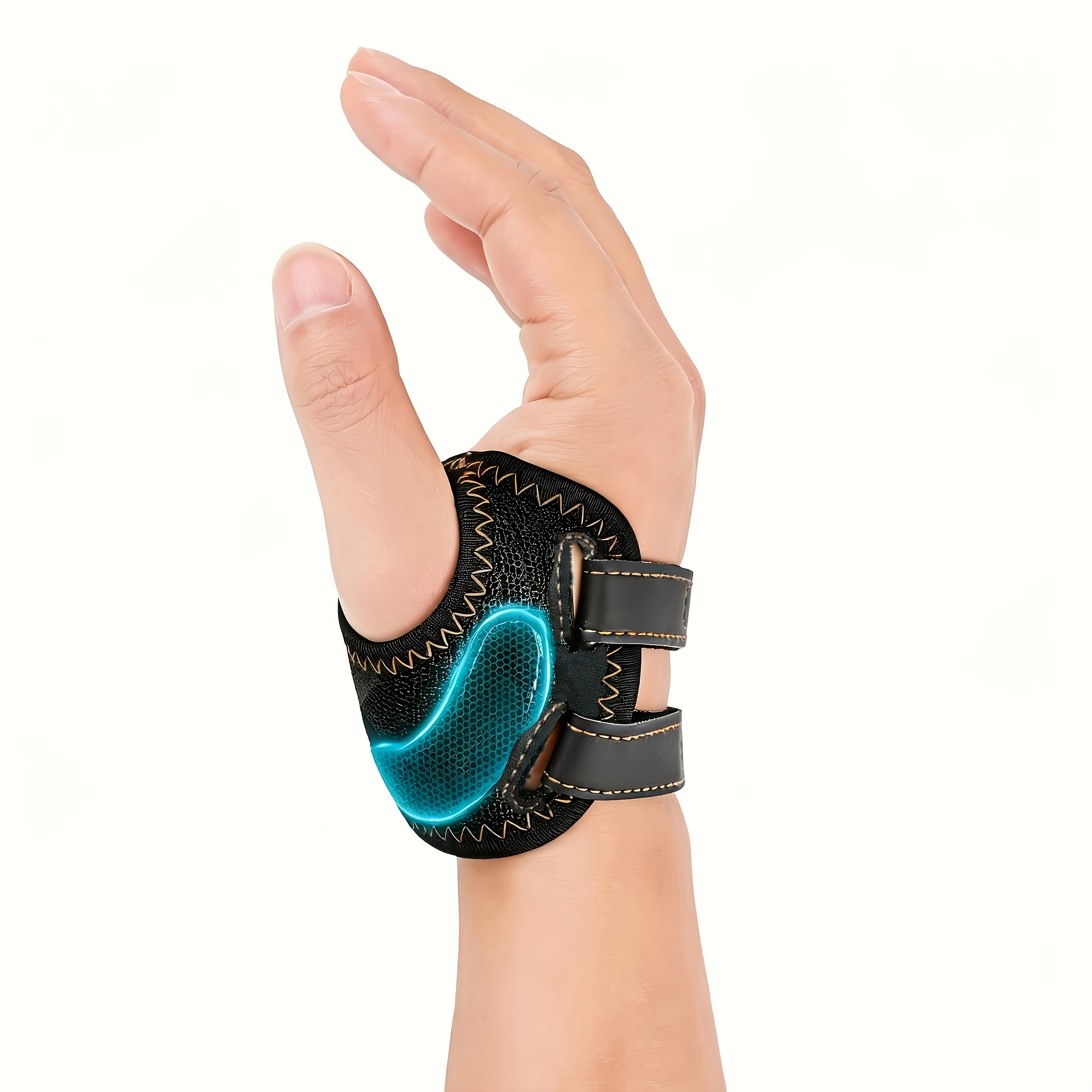 TEMU Adjustable Thumb Brace - Cmc Joint Support Brace, A Lightweight Thumb Brace Made Of Comfortable Nylon Material, Unisex
