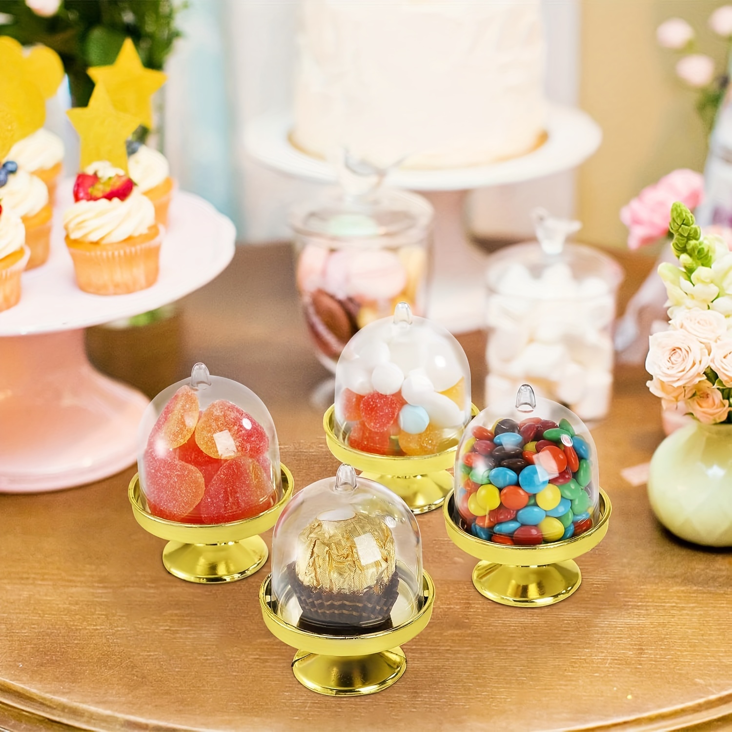 Mini plastic cake stand best sale