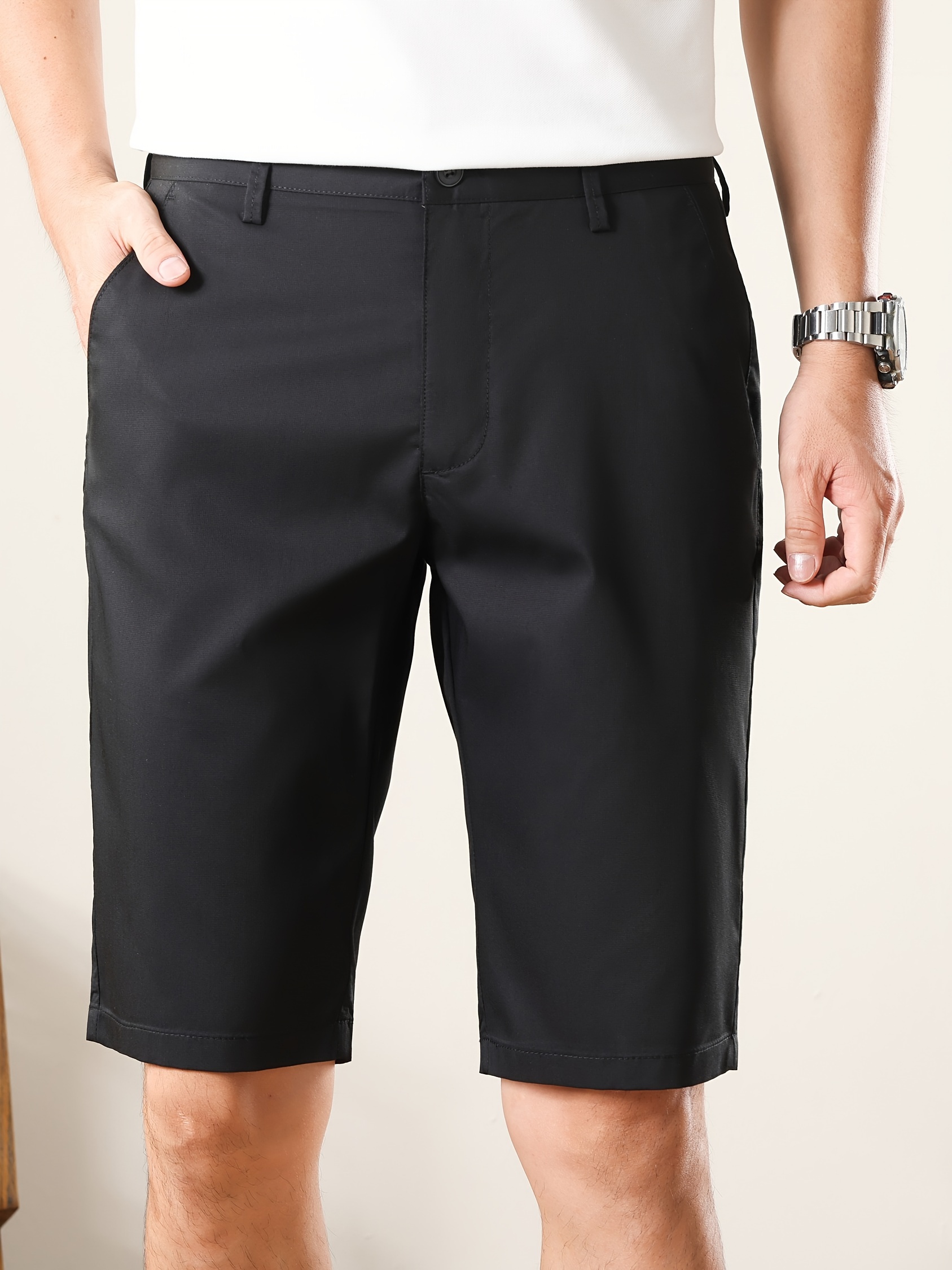 herren sommer bambus rayon eisfaser stoff vielseitige - Temu Austria