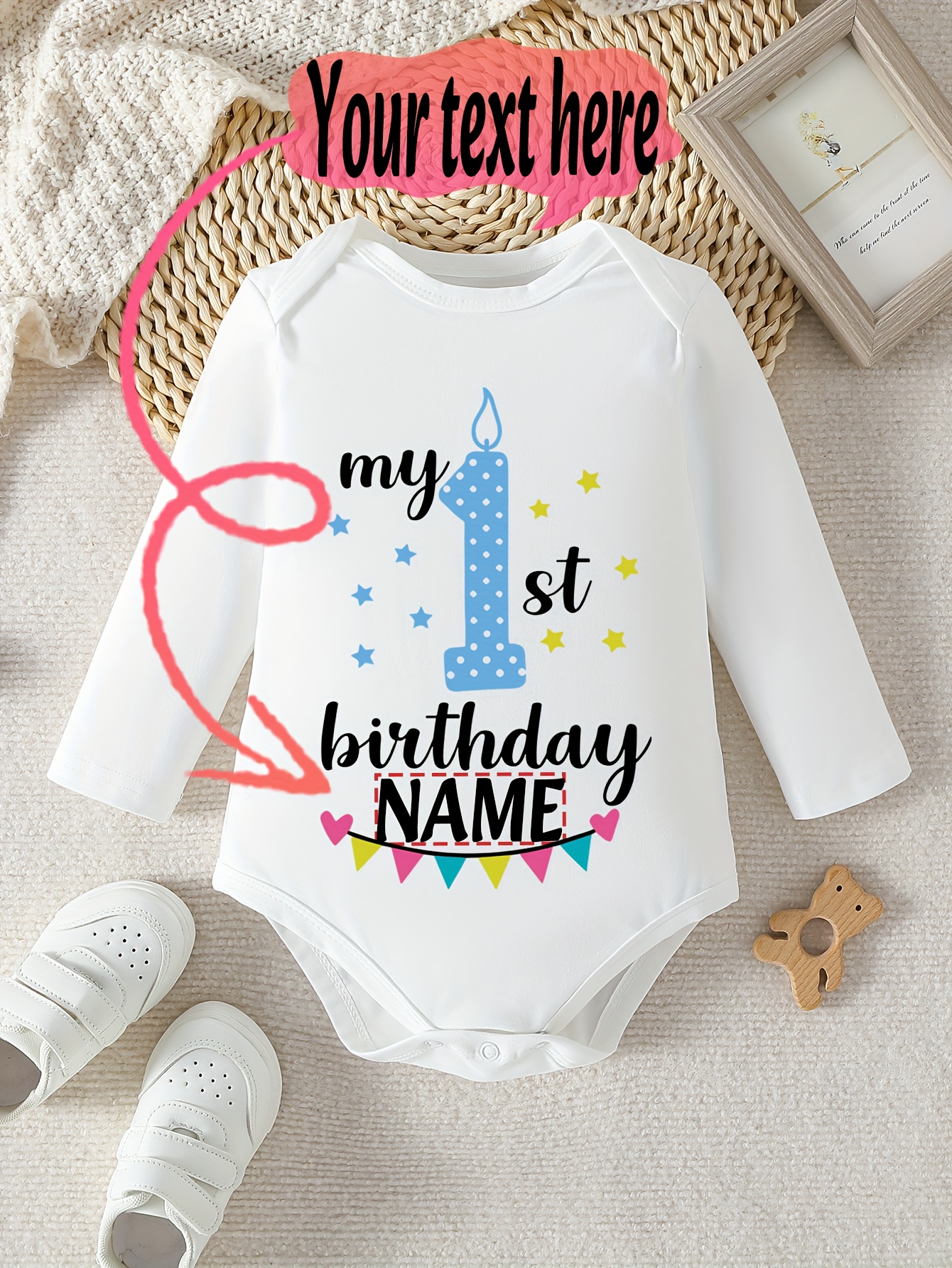 first birthday outfits sold on Temu Australia