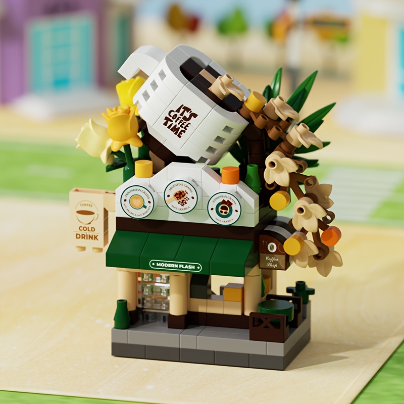Micro Particle Building Block Street View Set