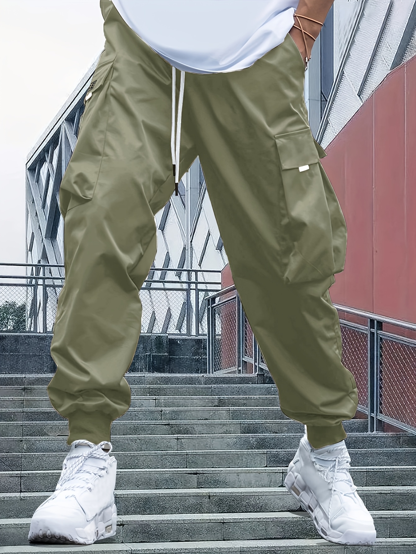 【hippiedippy】block cargo pants 7色 Aelfric Eden Vintage Corduroy mens cargo trousers for Men