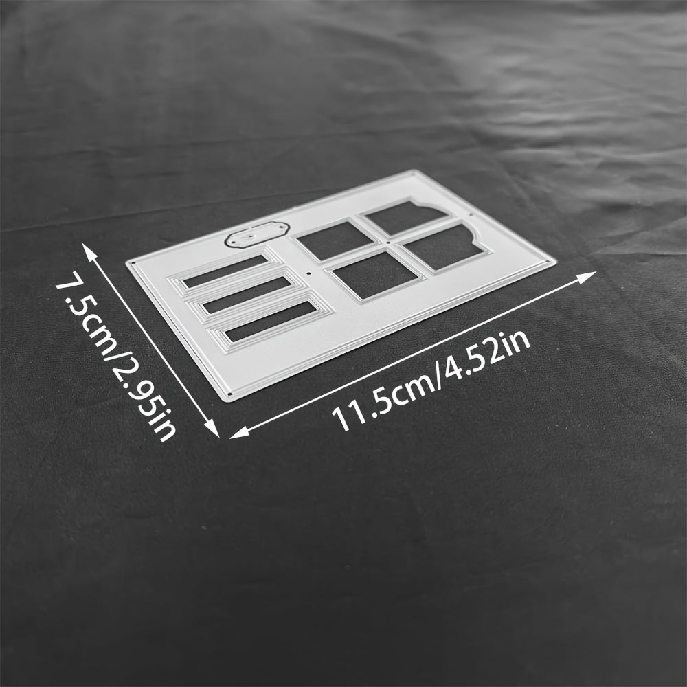TEMU 1pc Die Cuts In Of Door Frame For Card Creation, Embossing Template Suitable For Scrapbooks, Wall Art, Home Decor, Greeting Cards, Diy Crafts.