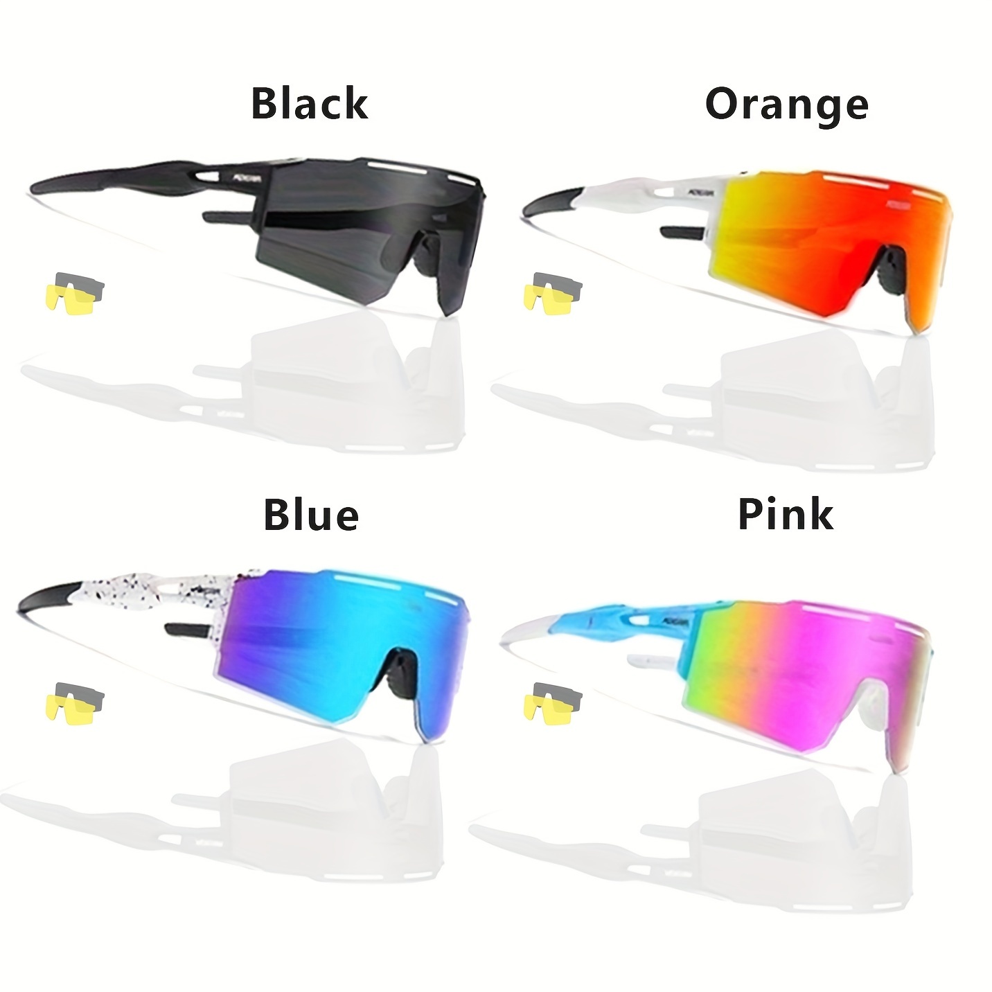 

Polarized Sports Sunglasses For Men And Women, Ideal For Cycling, Skiing, Driving, And Mountain Climbing