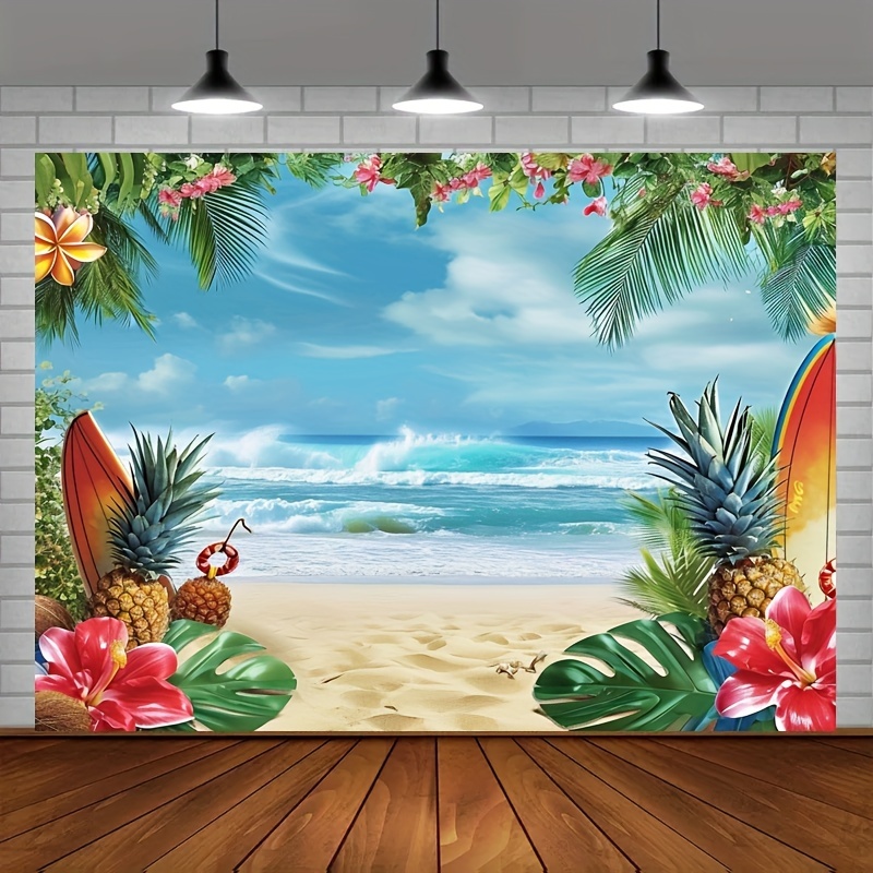 Hawaii Party Decoration Hawaii Beach Party Decorations - Temu