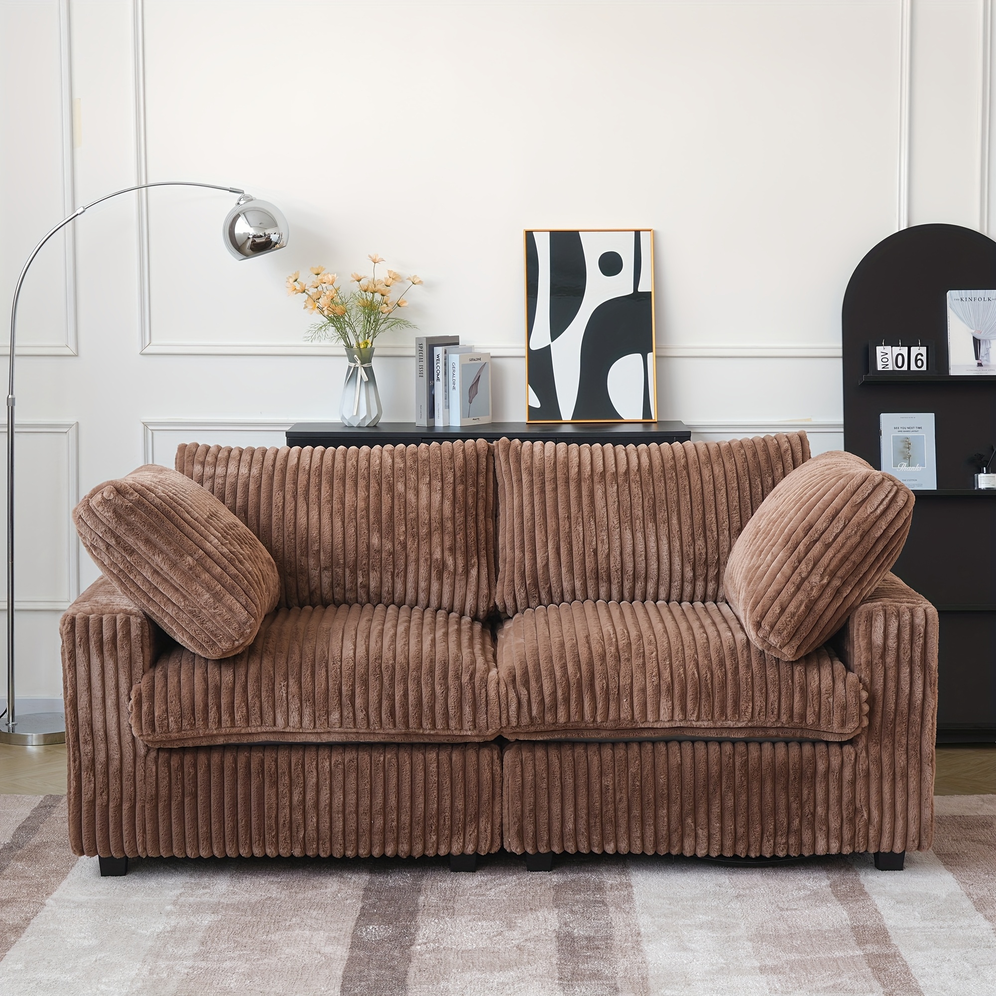 78 modern modular sectional sofa loveseat extra deep seat 30 Temu