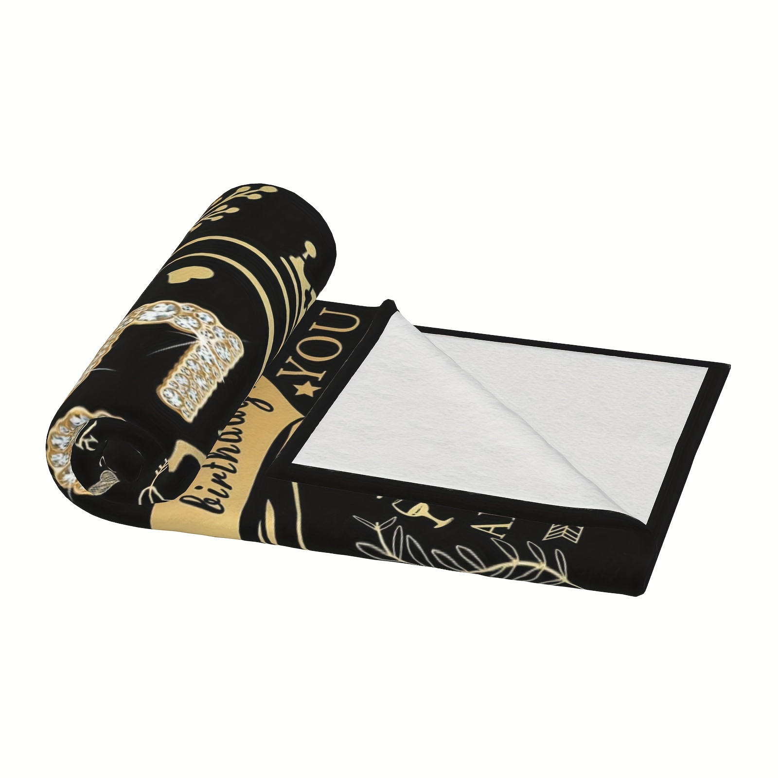 Blumuze 70th Birthday Gifts For Women, Personalised Fleece Blanket 1955