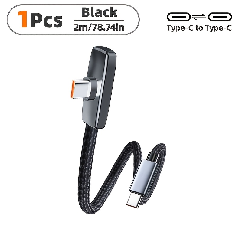   max 100w fast charging block cable type c to type c data cable multifunctional data   data cable suitable for iphone17 iphone15 series samsung s25 etc braided cable typec charging port