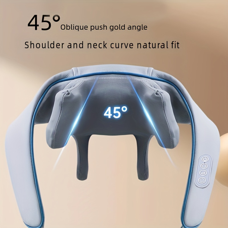 for shoulder massager with heat therapy usb rechargeable odorless for and relaxation details 4