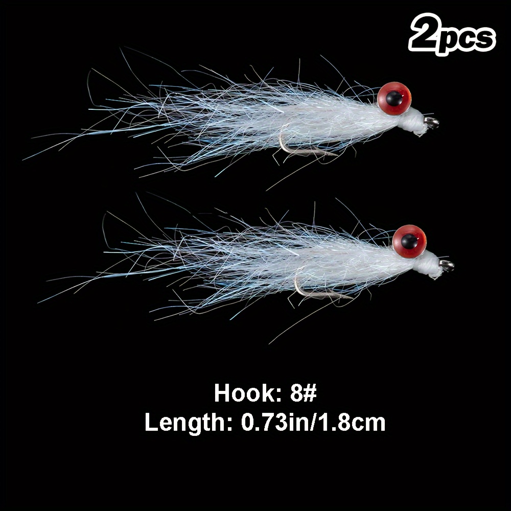 Fly Fishing Flies Fast Sinking Carbon Steel Hook Realistic Fly Fishing  Lures