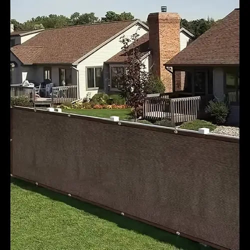 90 shade fabric outdoor privacy barrier with reinforced sturdy sun blocking mesh ideal for garden plants greenhouses chicken runs patios and pet beds