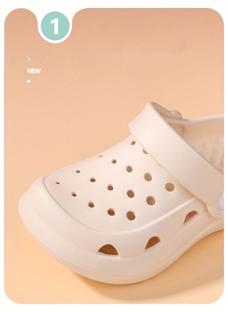 Boys' Summer Clogs - Lightweight, Non-Slip EVA Sandals with Thick Sole for Indoor & Outdoor Play, Beach, and Garden Use