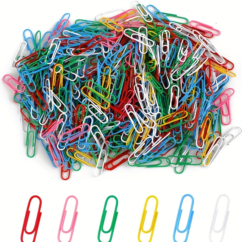 Image of 500pcs Of 28mm Paper Clips