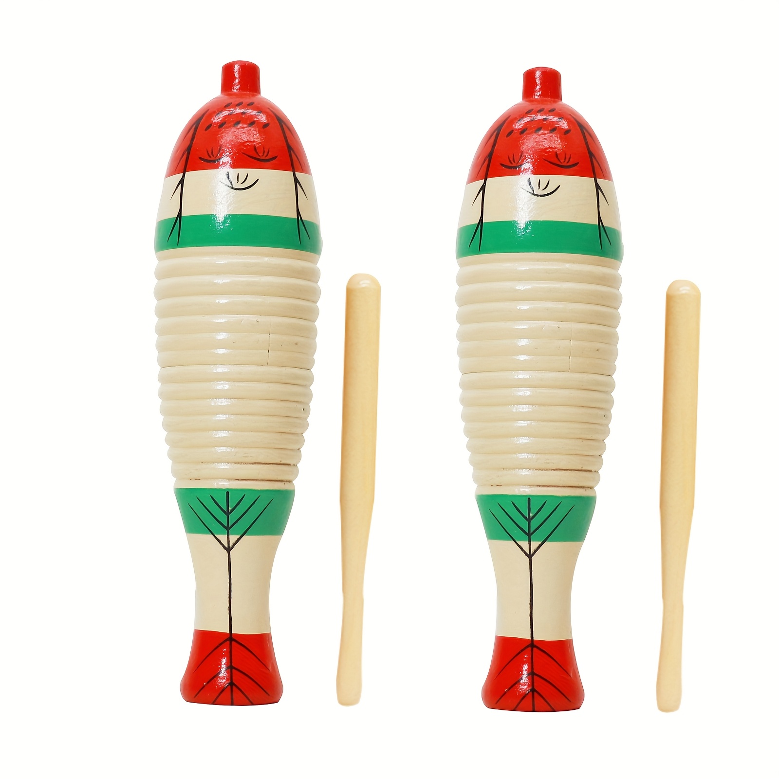 instrumento percusión pez Temu Guatemala