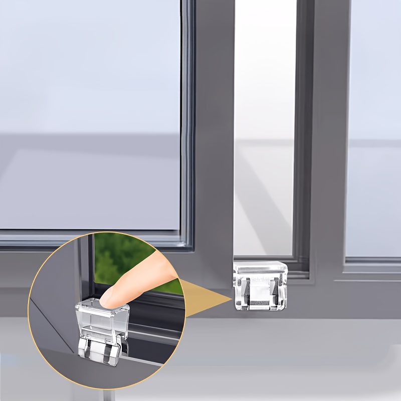 Window Lock Buckle Set, Fixed Flat Opening Limiter