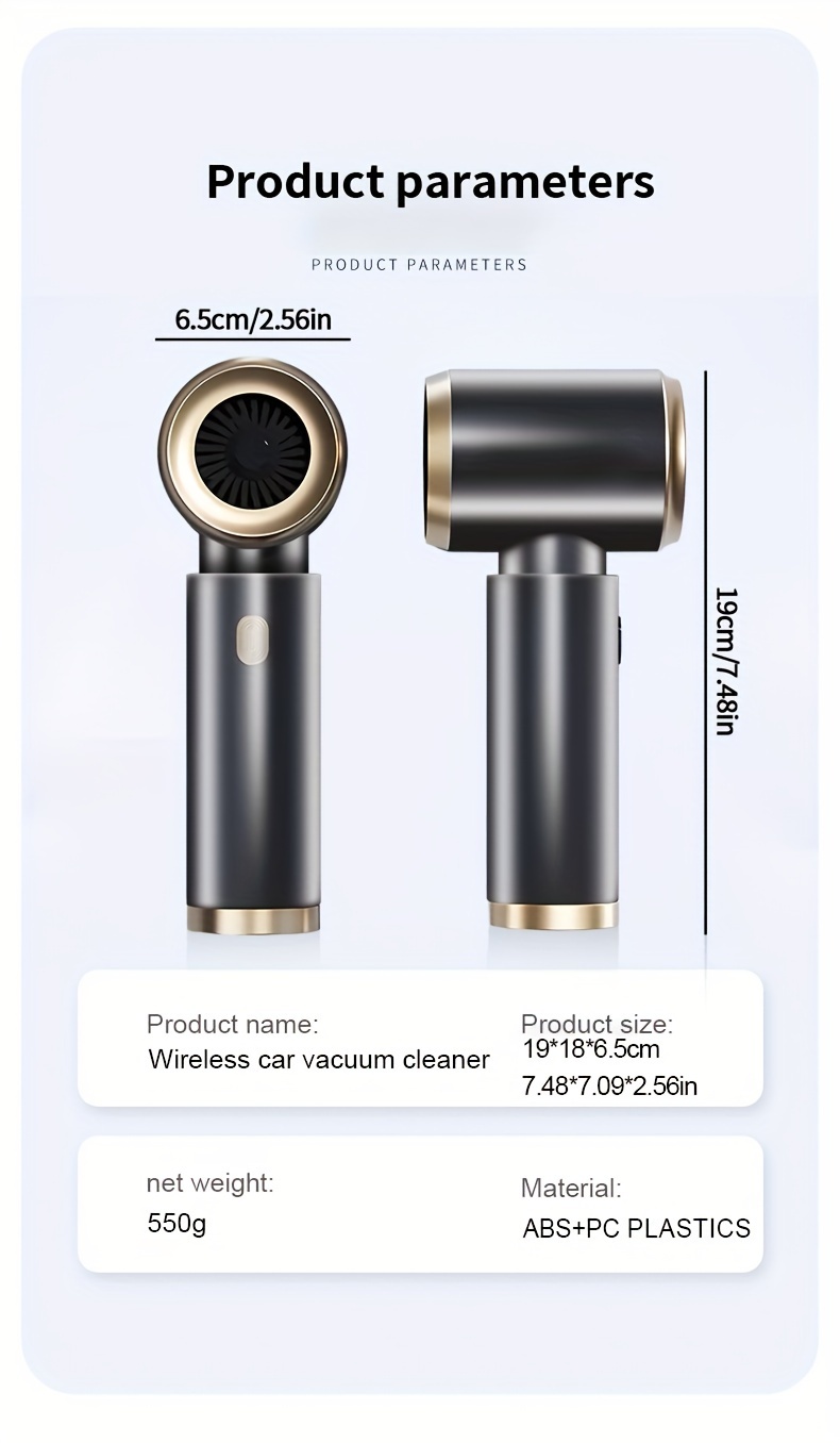 Compact Handheld Vacuum Cleaner