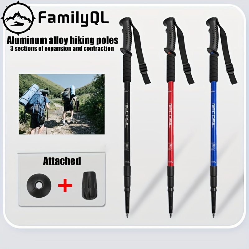 

1pc Aluminum Alloy Mountaineering - For Camping, , Walking & !