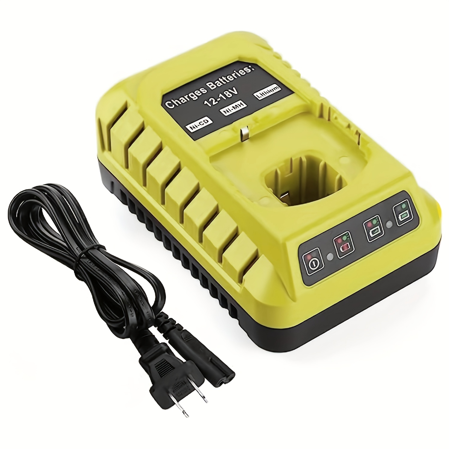 TEMU Compatible With Original Ryobi Battery Ryobi 18v//p108/ Handheld Electric Drill Lithium Battery Charger