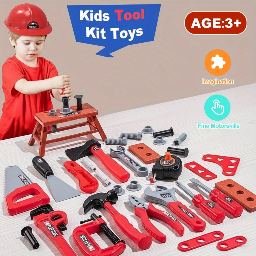 Speelgoed/montage schroevendraaier gereedschaps set