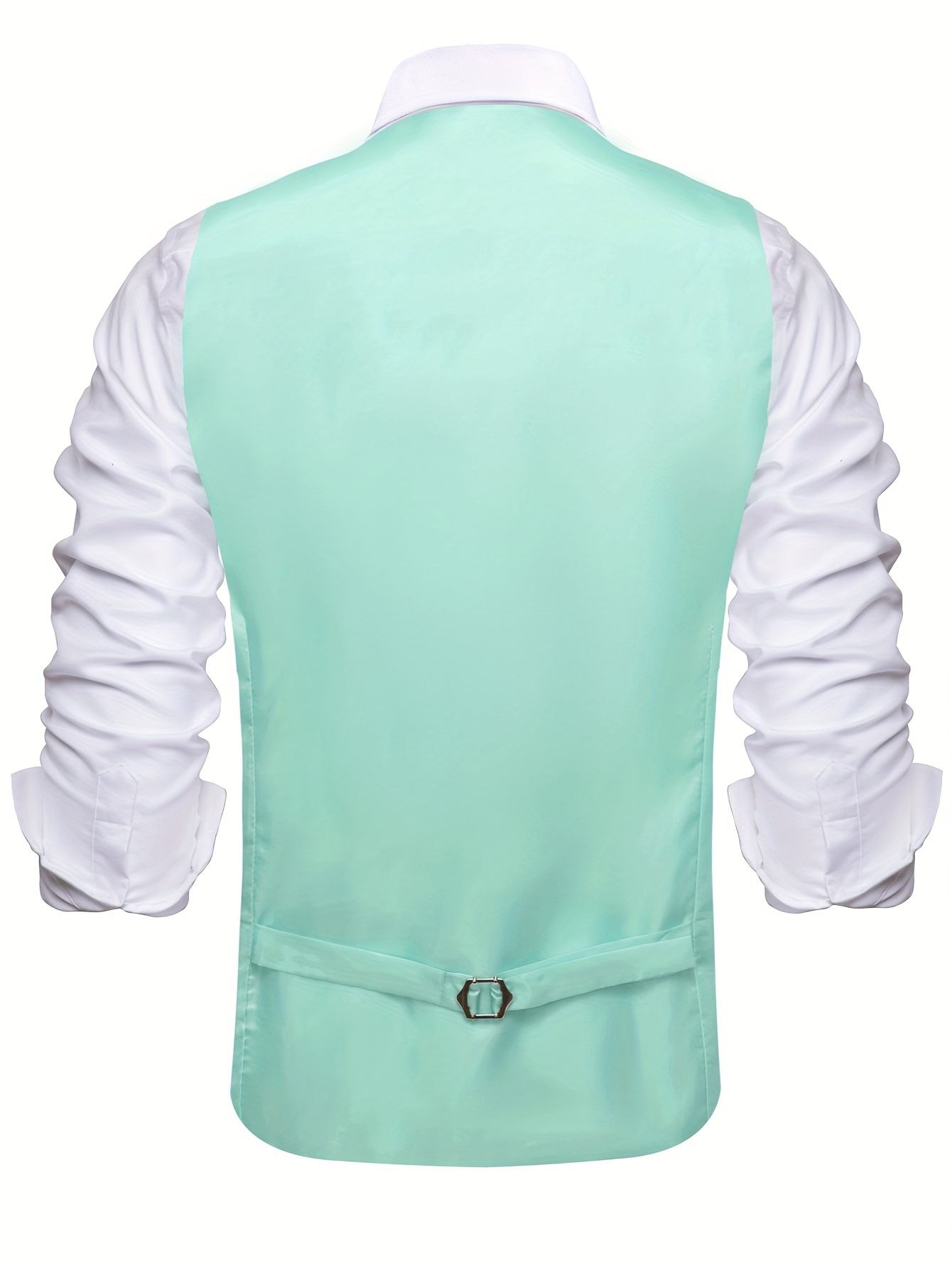 plus size mens solid button suit vest pockets lapel mens Temu