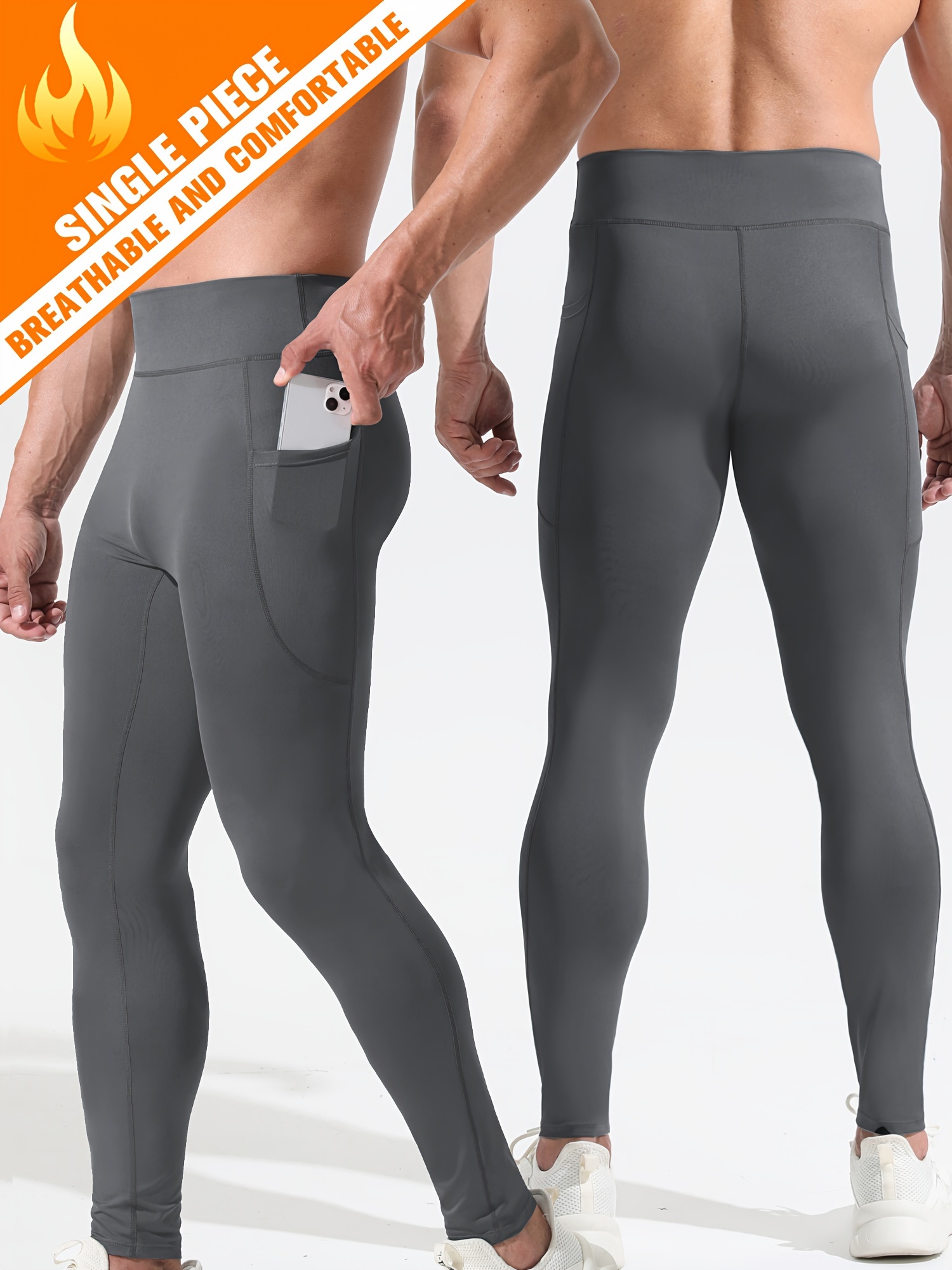 Leggings with pockets for men hotsell