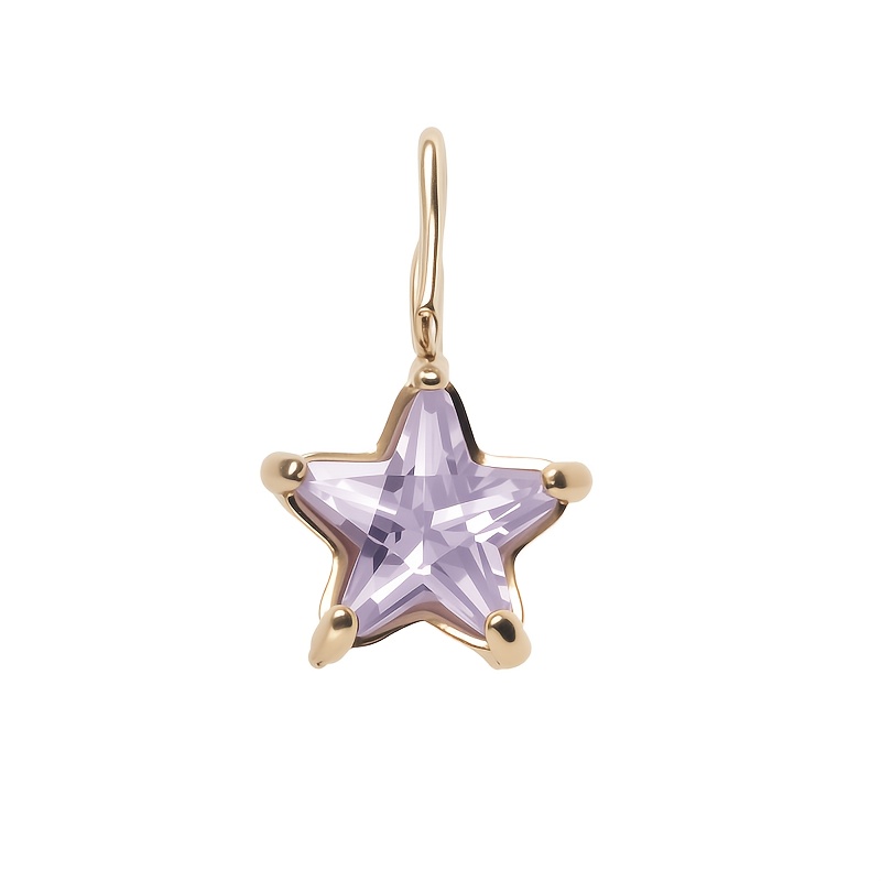 Star-Shaped Zirconia Pendant for Back-To-School Season
