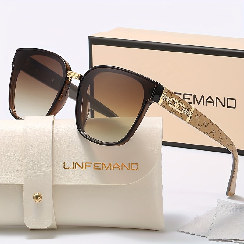 LINFEMAND Classic Cat-Eye Fashion Multi-Color Lens Stylish Decorative Glasses for Men and Women, Perfect for Daily Wear or Holiday Gifts,christmas gift ideas