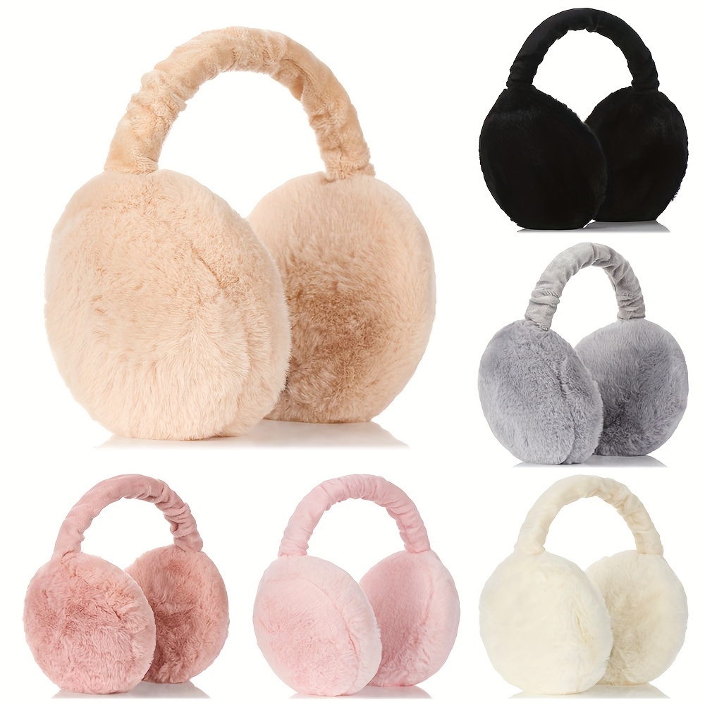 

Plush Ear Covers - Warm And Comfortable, Cold-proof Winter Ear Covers - Suitable For Men And Women, Holiday Gift