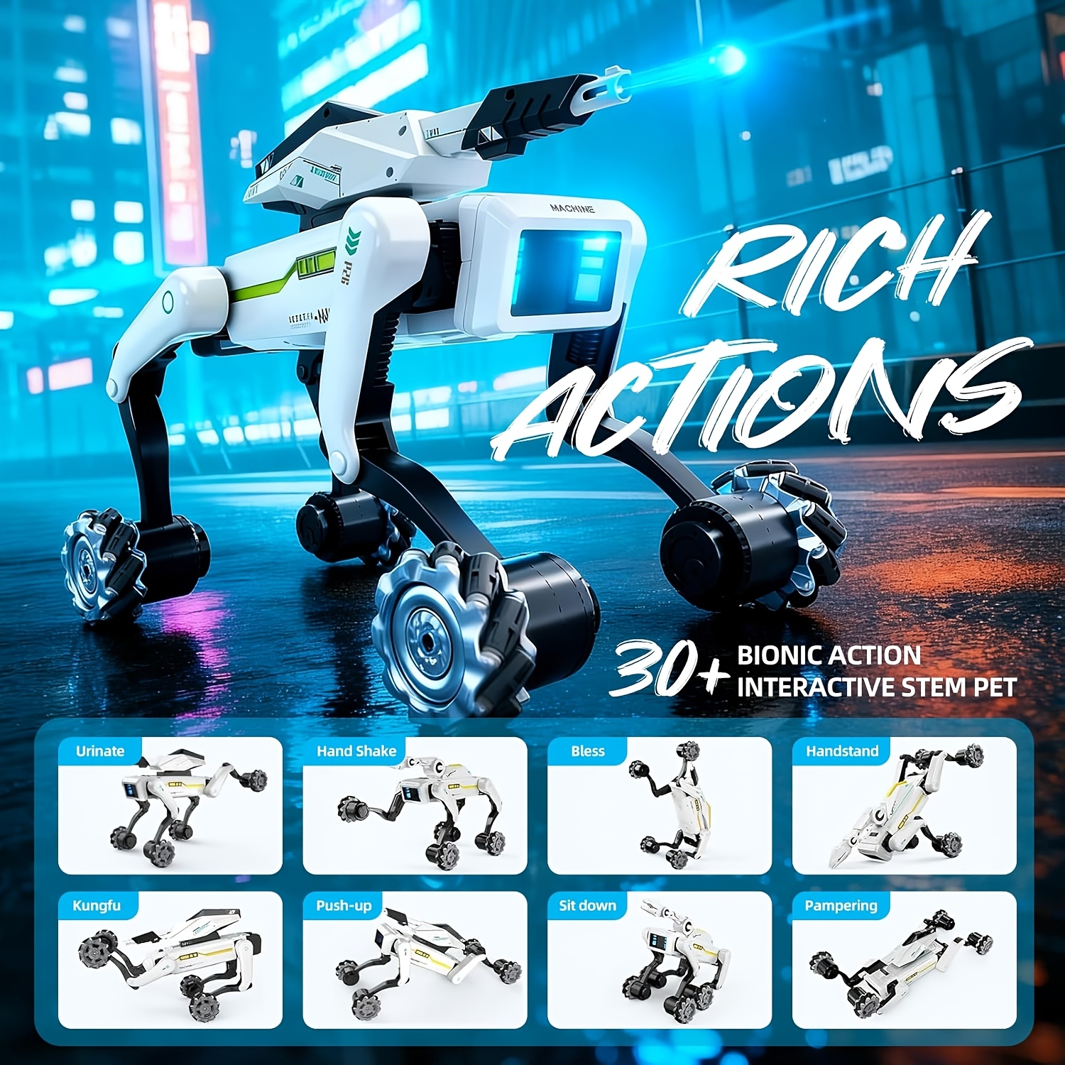robots kits sold on Temu United States
