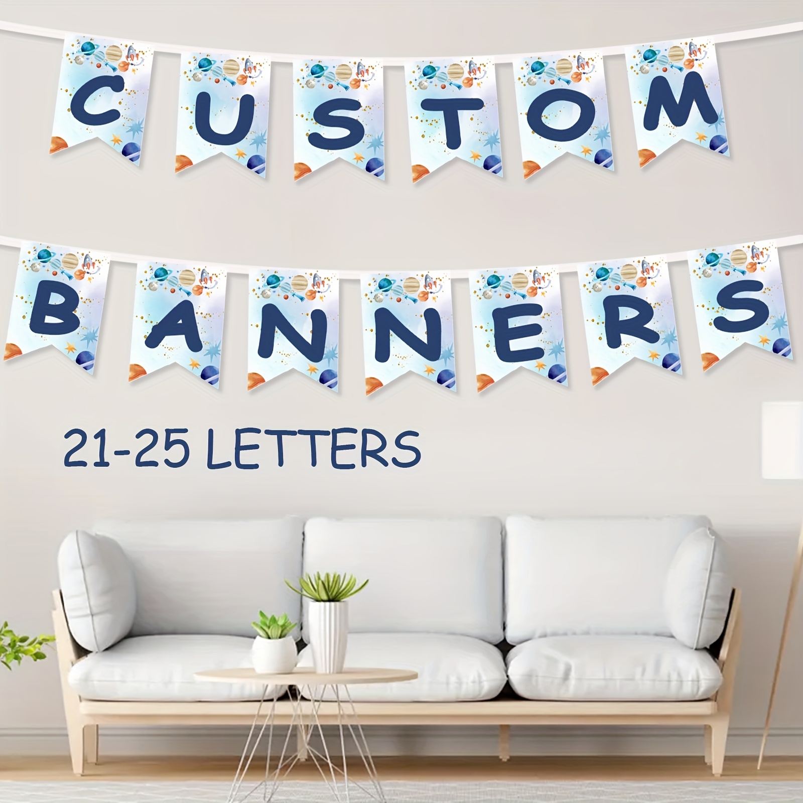 TEMU Custom Personalized Banners, Party Banners, Design Your Own Banner, Birthday Banners, Bridal Shower Banners, Wedding Decorations, Party Banners