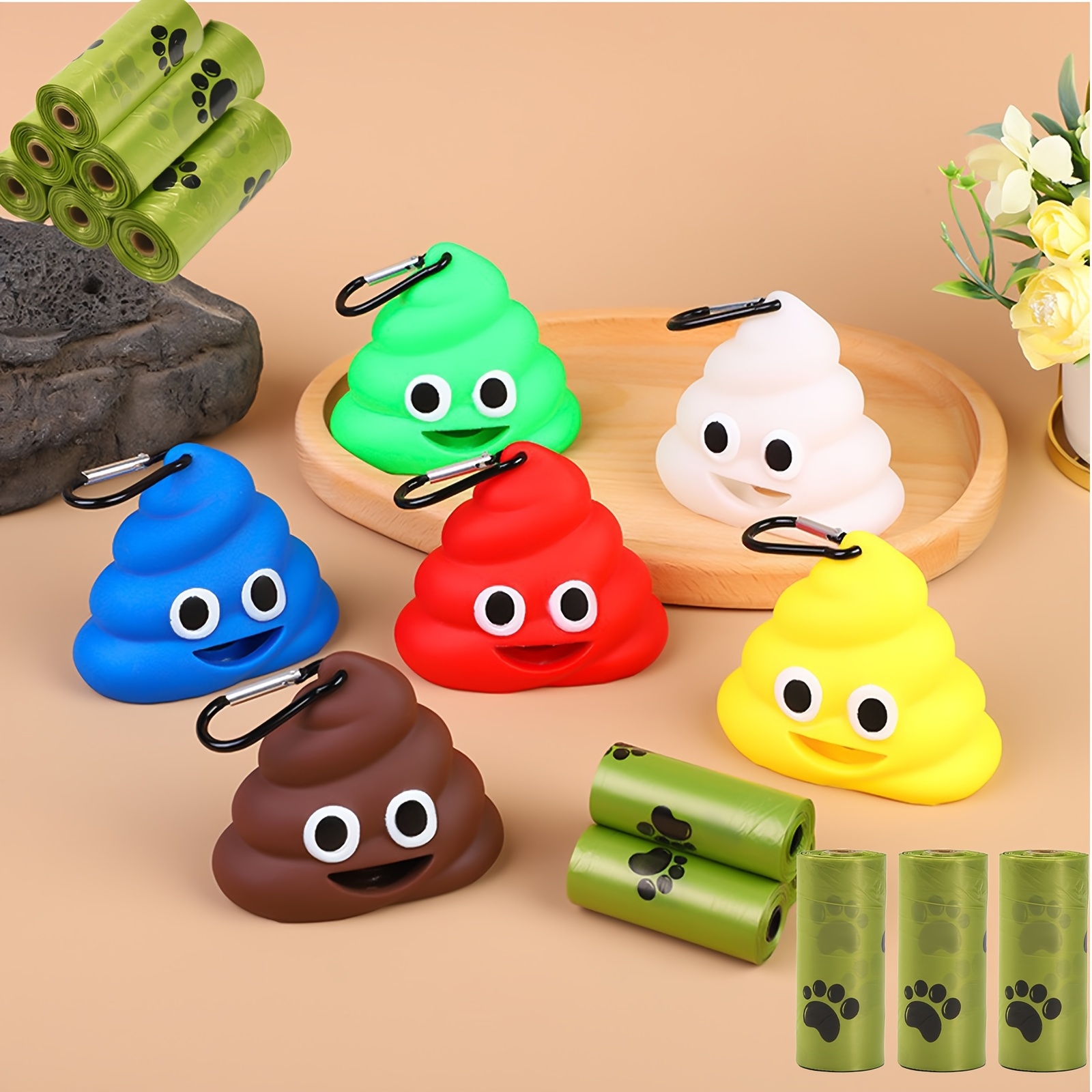 80pcs pack disposable dog poop bags waste paper dog garbage Temu