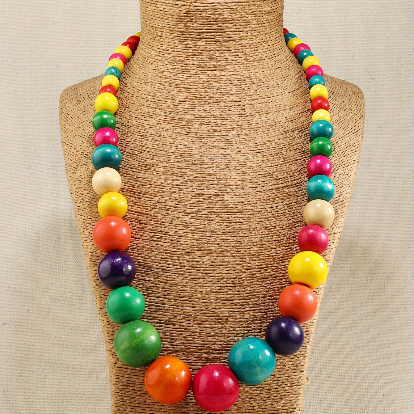 TEMU New Bohemian Western Retro Style Classic Fashion Versatile Pure Handmade Necklace
