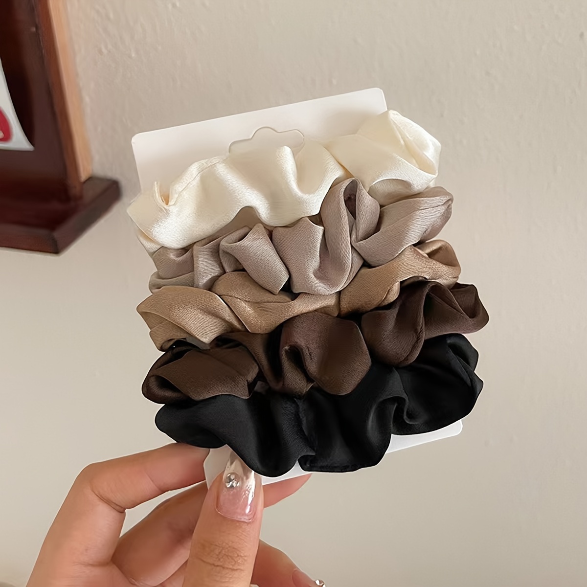 5- Minimalist Small Hair Ties For Women, Versatile High-end Hair Elastics For High Ponytails