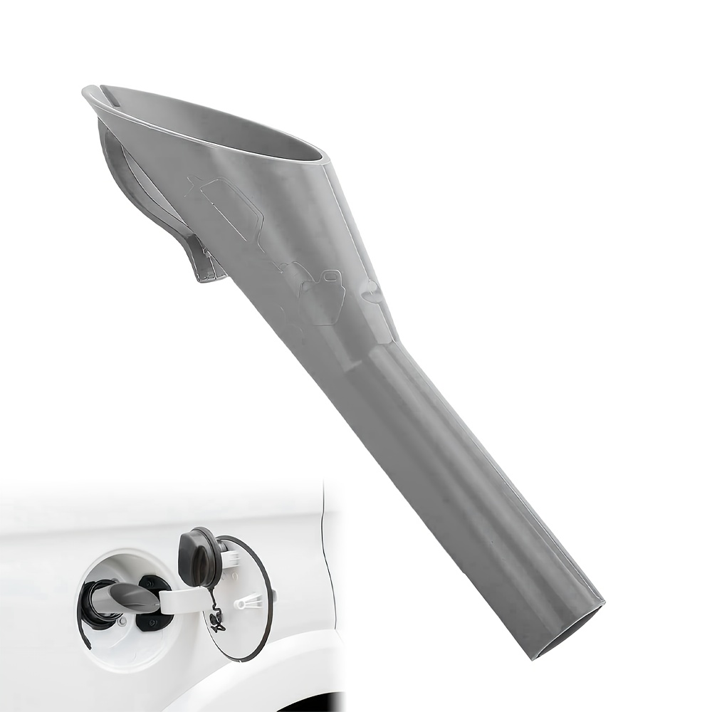 1pc Grey Capless Gas Tank Funnel Fit For Ford Models Replacement For 1782177 1833948 Emergency Fuel Filler Funnel Fuel Filler Funnel Gas Tank Funnel