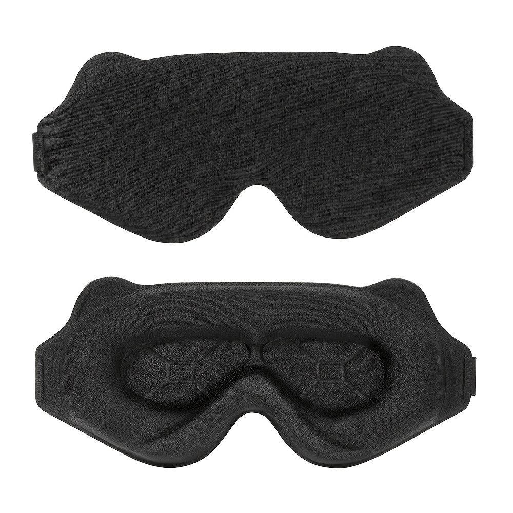 TEMU New 3d Stereoscopic Shading Sleeping Eye Mask Breathable Non-pressing Eyes Men Women Students Afternoon Nap Sleeping Eye Mask