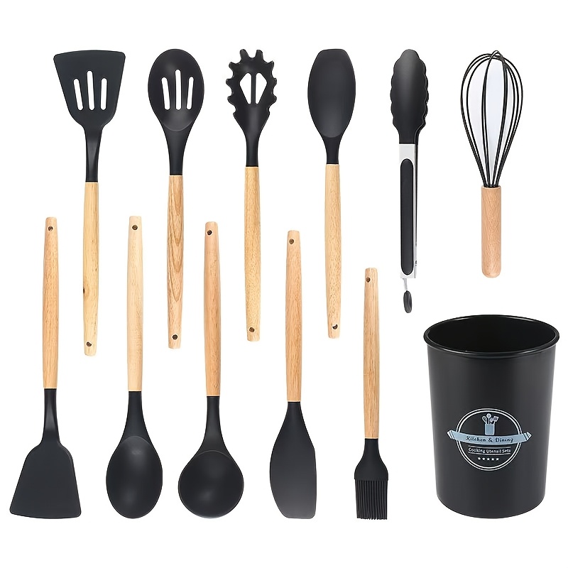 12Pcs Set Non Stick Cooking Utensils Set Mini Cooking